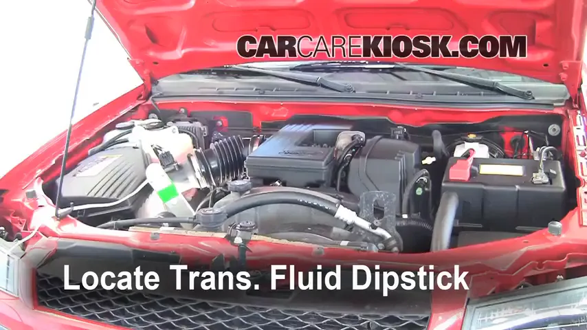 2007 Chevrolet Colorado LT 3.7L 5 Cyl. Crew Cab Pickup (4 Door) Transmission Fluid Check Fluid Level